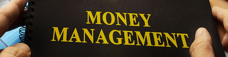 Money management for online trading