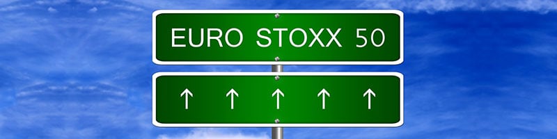 Euro STOXX 50 index trading at AvaTrade